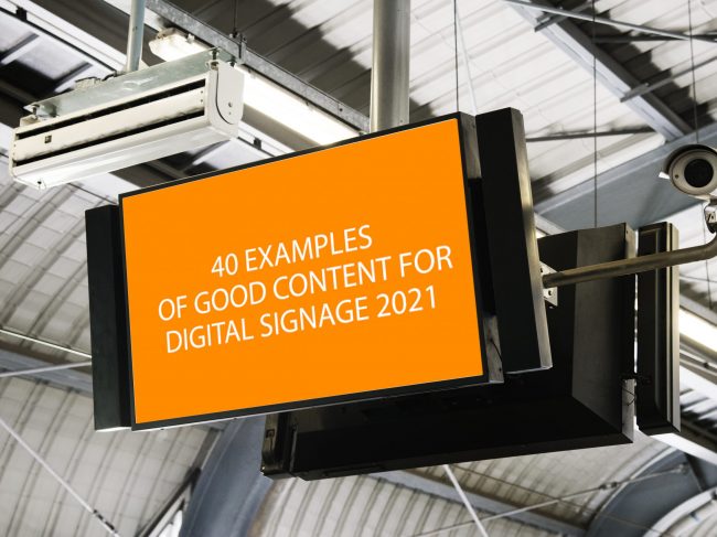 Blank digital billboard at the airport mockup